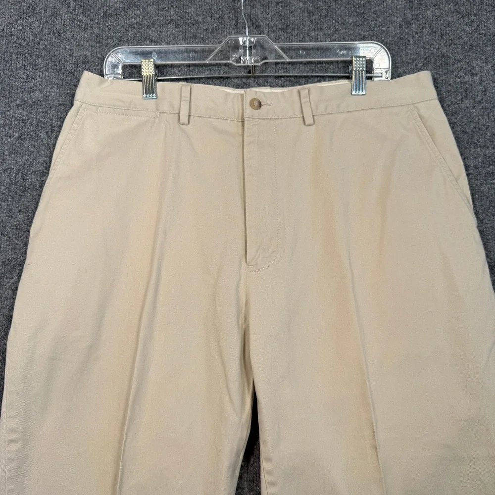 Polo Ralph‎ Lauren Pants Mens 36x29 Classic Chino Mens Khaki Pants Vintage Pleat
